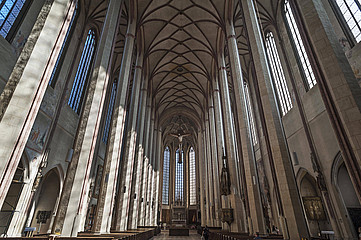 Innenraum Martinskirche in Landshut