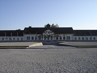 Appellplatz des Konzentrationslagers Dachau