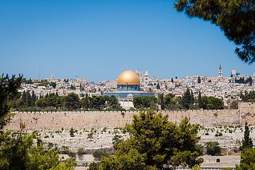Panoramaansicht von Jerusalem