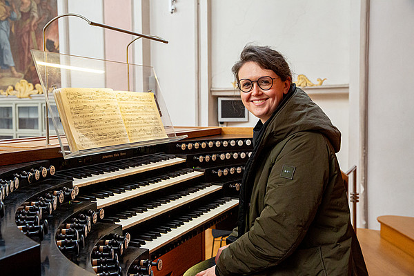 Organistin Johanna Soller