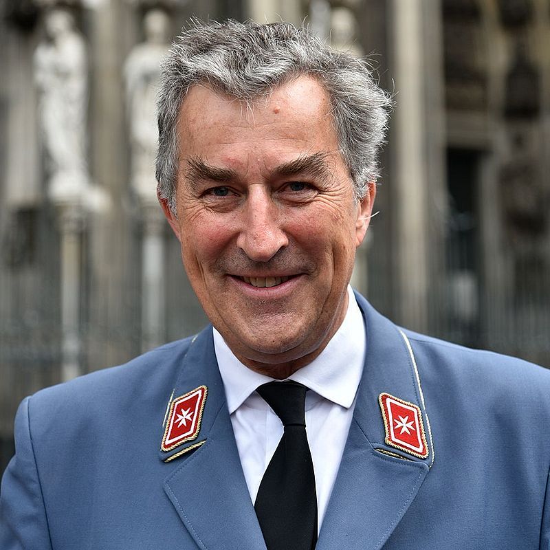 Georg Khevenhüller (61) ist seit drei Jahren Präsident des Malteser Hilfsdienstes in Deutschland.